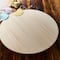 6 Pack: 18" Unfinished Round Plaque by Make Market®